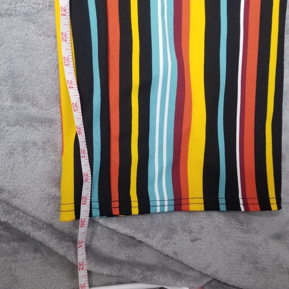 Eye Candy Juniors Med/Womens SM Ruffle Front Crepe Jumpsuit Multicolored - Picture 13 of 14